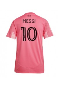 Fotbalové Dres Inter Miami Lionel Messi #10 Dámské Domácí Oblečení 2025-26 Krátký Rukáv